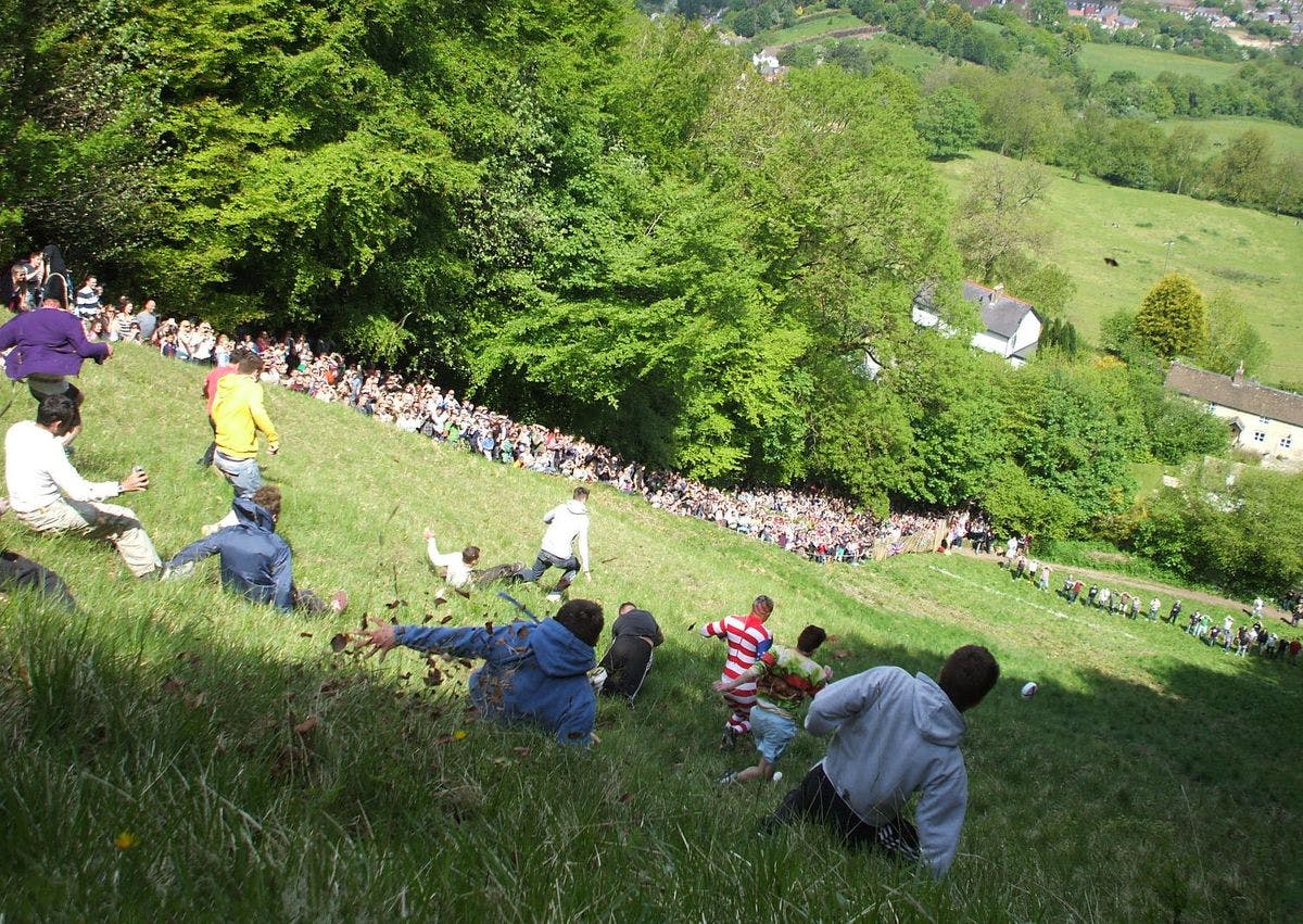 Cheese Rolling in Gloucester